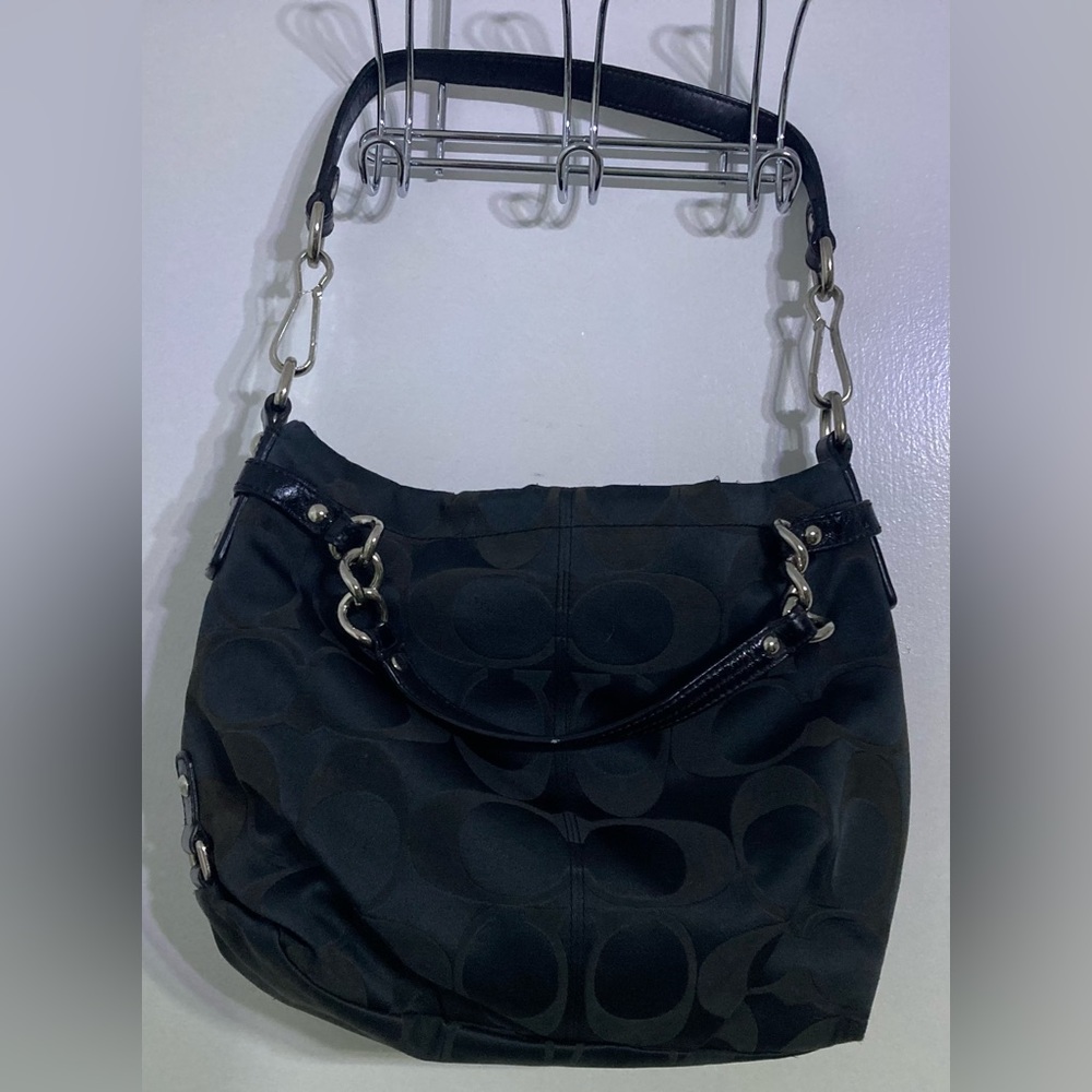 Black/Brown Coach Bag